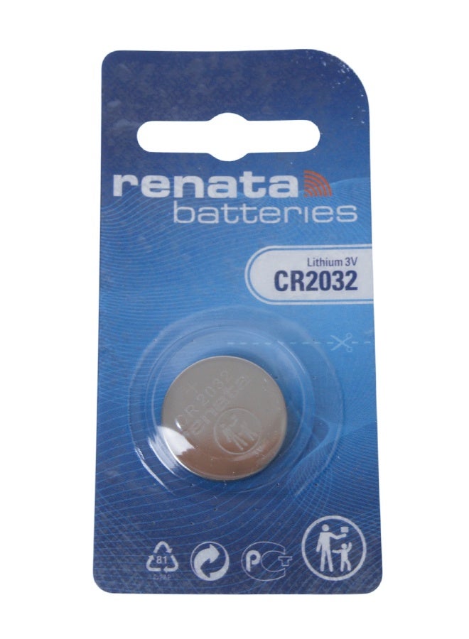 ريناتا بطارية ساعة يد ليثيوم CR2032 بجهد 3 فولت – قطعة واحدة - Image 1